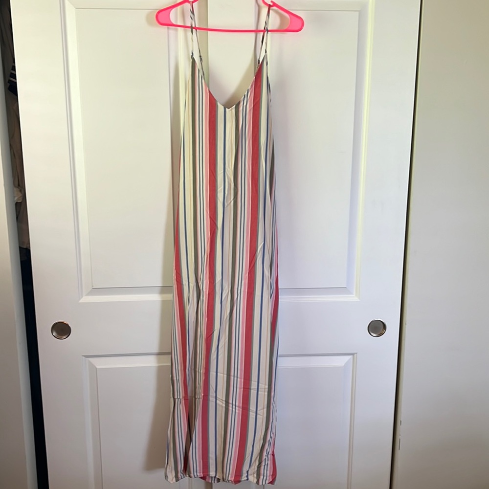 Old navy striped maxi dress
